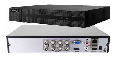 DVR Hilook DVR-208U-M1 8 Canales 8MP, H.265 Pro+, IA Humano/Vehículo