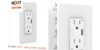 Tomacorriente de Pared Inteligente Wi-Fi NHE-W100 – 2 Tomas + Puerto USB, Control por Voz y App