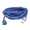 Extensión USB 2.0 Blindada 5M con Filtro – USB Macho a Hembra