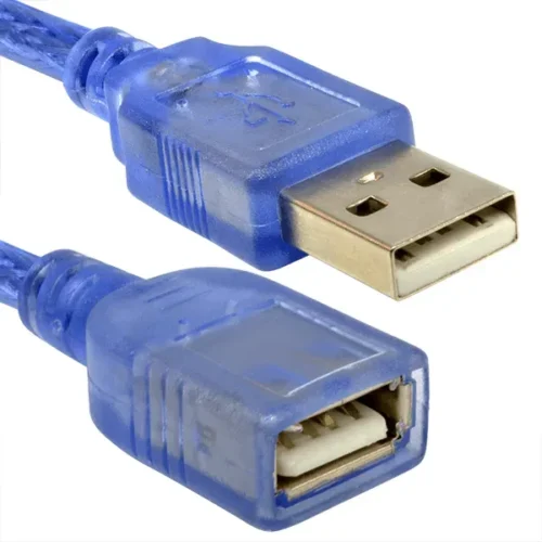 Extensión USB 2.0 Blindada 5M con Filtro – USB Macho a Hembra