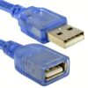EXTENSIÓN USB 2.0 1.5M BLINDADA – Con filtro, conexión estable y sin interferencias