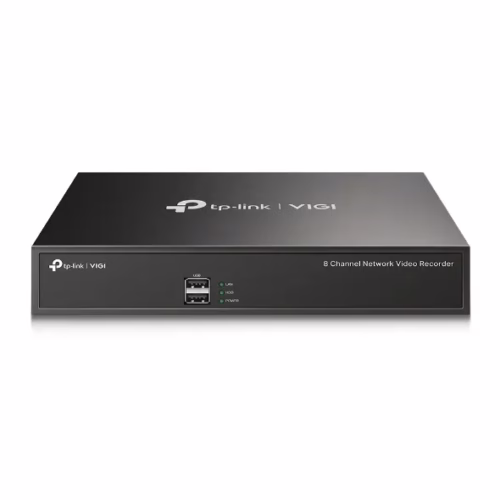 Grabador NVR TP-Link VIGI NVR1008H 8 canales, H.265+, hasta 10TB, 5MP