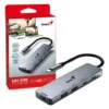Hub Genius 5 Puertos 2 Usb 3.0-Hdmi-Usb Tipo C-Pd