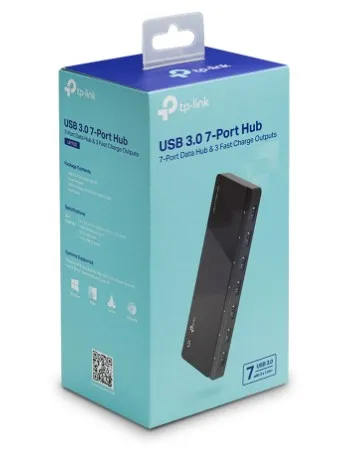 Hub USB TP-Link UH700 – 7 Puertos USB 3.0, Alta velocidad 5 Gbps, Plug & Play
