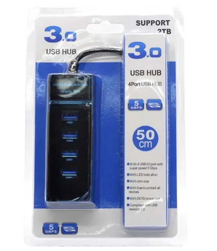 Hub Usb 3.0 4 Puertos