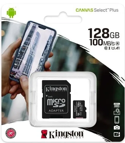 Memoria Micro Sd 128Gb Kingston Clase 10
