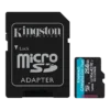 Tarjeta MicroSD 256GB Kingston Canvas Go! Plus – U3 V30 A2, 170MB/s, 4K, Resistente