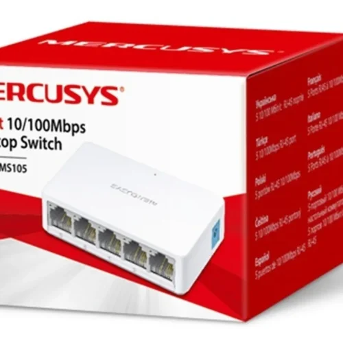 Tp-Link Switch 5 Puertos 10/100Mbps Tl-Sf1005D