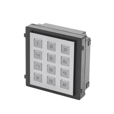 Módulo teclado numérico Hikvision DS-KD-KP para portero IP modular IP65