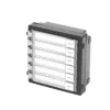 Módulo de 6 botones Hikvision DS-KD-KK para portero modular IP65
