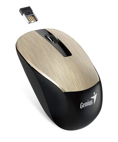 Mouse Genius Inalambrico Nx-7015 Dorado