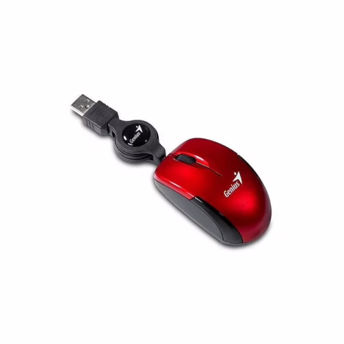 Mouse Genius Micro Traveler Rojo