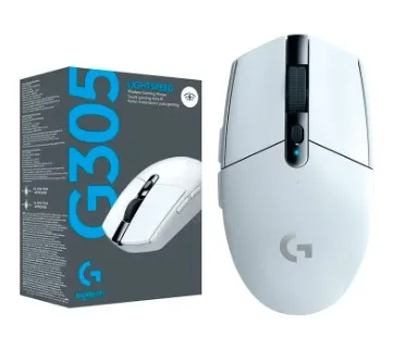 Mouse Logitech G305 Inalambrico Blanco Gaming