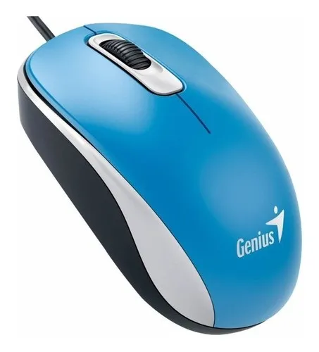 Mouse Usb Genius Dx-120 Azul