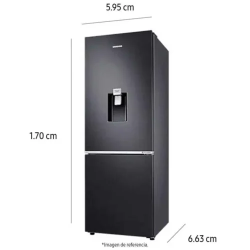 Nevera Samsung Congelador Inferior 307 Lts Rb30N4160B1