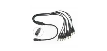 Splitter SAT 8 Vías – Divisor de Voltaje 12V para Cámaras CCTV