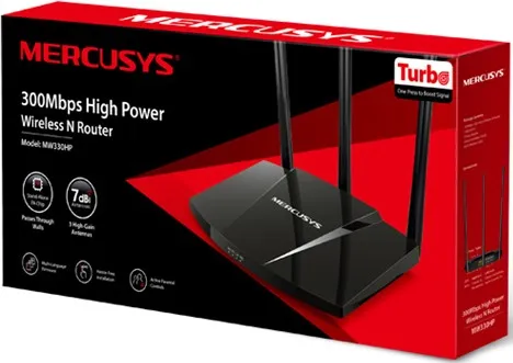 Router 3 Antenas Mercusys Mw330Hp