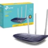 Router Wi-Fi TP-Link Archer C20 AC750, Doble Banda, 3 Antenas