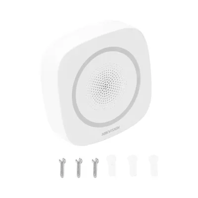 Sirena inalámbrica interior Hikvision DS-PSG-WI-433 110 dB IP54 433 MHz