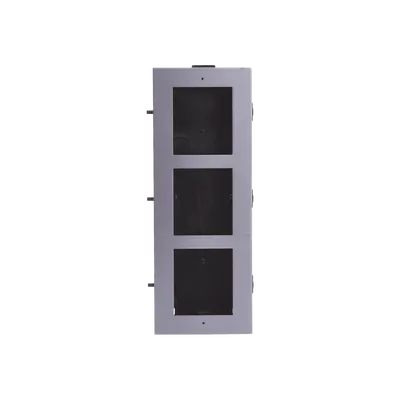 Soporte Video Citofonia 3 Modulos Hikvision Ds-Kd-Acf3 Platico