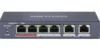 Switch PoE No Administrado DS-3E0106P-E/M Hikvision – 4 Puertos PoE + 2 RJ45 Fast Ethernet