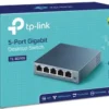 Switch TP-Link TL-SG105, 5 Puertos Gigabit, Metálico, Plug & Play