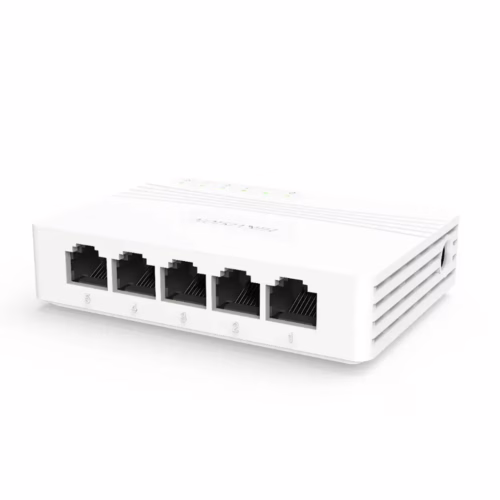 Switch 5 Puertos Hikvision 10/100 Ds-3E0105D-E