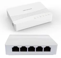 Switch 5 Puertos Hikvision 10/100 Ds-3E0105D-E