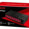 Switch 8 Puertos Gigabit Mercusys MS108G Ahorro Energético Plástico