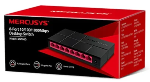 Switch de Escritorio TP-Link MS108G 8 Puertos Gigabit
