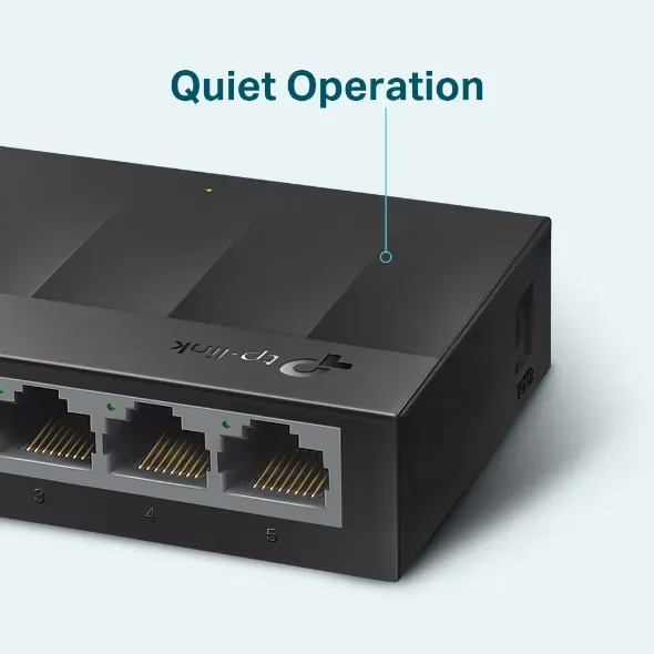 Switch 8 Puertos Gigabit TP-Link LS1008G Eficiencia Energética