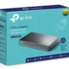 Switch de Escritorio Gigabit 8 Puertos PoE+ Plug & Play 64W QoS