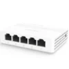 Switch de Escritorio Hikvision DS-3E0505D-E 5 Puertos Gigabit – Plug & Play, Compacto y Eficiente