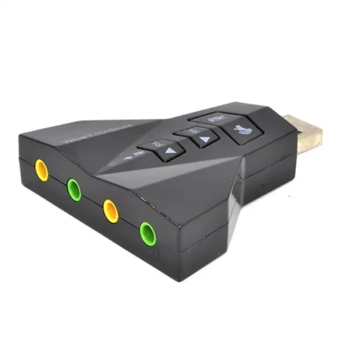 Tarjeta De Sonido Usb 7.1 Jaltech