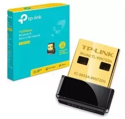 Adaptador USB Nano TP-Link TL-WN725N – Inalámbrico N 150Mbps, Miniatura, Alta Compatibilidad