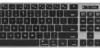 Teclado Inalámbrico iHome Bluetooth Full-Size para Mac – Bluetooth 5.0 + 2.4GHz, Ultra Delgado, Recargable
