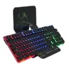 Teclado Gamer JALTECH GT700T – USB, Iluminación LED RGB, 105 teclas, Antiderrame