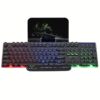 Teclado Gamer JALTECH GT700T – USB, Iluminación LED RGB, 105 teclas, Antiderrame