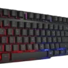 Teclado Gamer JALTECH GT600T – Metálico, USB, Iluminación LED RGB, 105 teclas