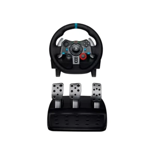 Volante Logitech G920/G29 Driving Force con Pedales – Sistema de Carreras 2,3 Nm