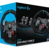 Volante Logitech G920/G29 Driving Force con Pedales – Sistema de Carreras 2,3 Nm