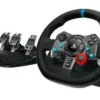 Volante Logitech G920/G29 Driving Force con Pedales – Sistema de Carreras 2,3 Nm