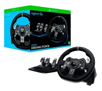 Combo Logitech G920 Volante + Palanca de Cambios – Compatible con Xbox Series X|S, Xbox One y PC