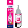 Tinta Epson 664 Magenta Original, 70 ml, Para Impresoras EcoTank