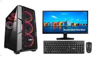 PC AMD Ryzen 5-5600GT, 16GB RAM, SSD 512GB, Monitor 22", Linux
