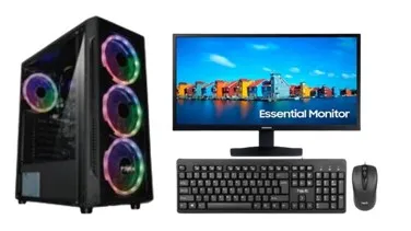 Torre PC Intel Core i5-12400, RAM 16GB, SSD 512GB M.2 + Monitor 22” – Linux