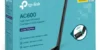 Adaptador USB Wi-Fi de Doble Banda TP-Link Archer T2U Plus AC600 con Antena 5dBi