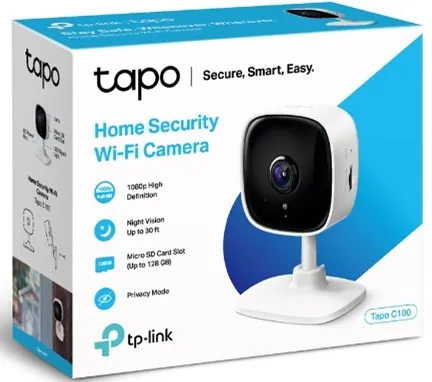Cámara de Seguridad Wi-Fi Tapo C100 1080p TP-Link