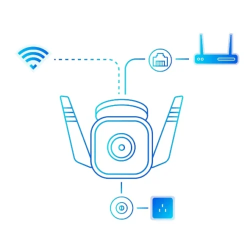 Cámara de Seguridad Wi-Fi para Exteriores Tapo C310 – TP-Link, 3MP, Visión Nocturna, Audio Bidireccional