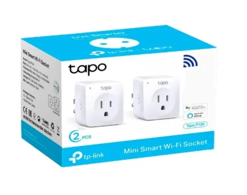 Tp Link Mini Enchufe Inteligente Wi-Fi Por 2 Tapo P100